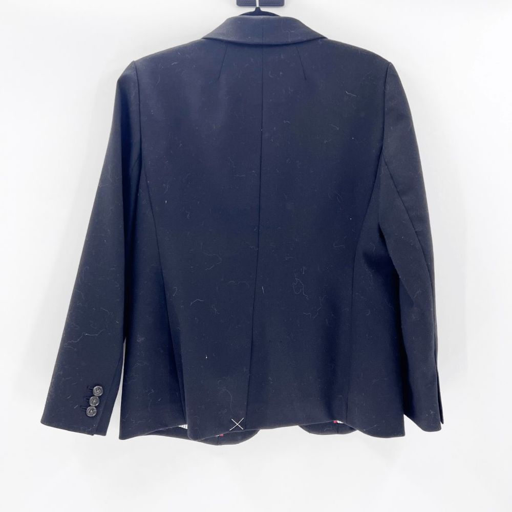 J.Crew Women's Black Parke Blazer Career Office Size 8P - Picture 4 of 7
